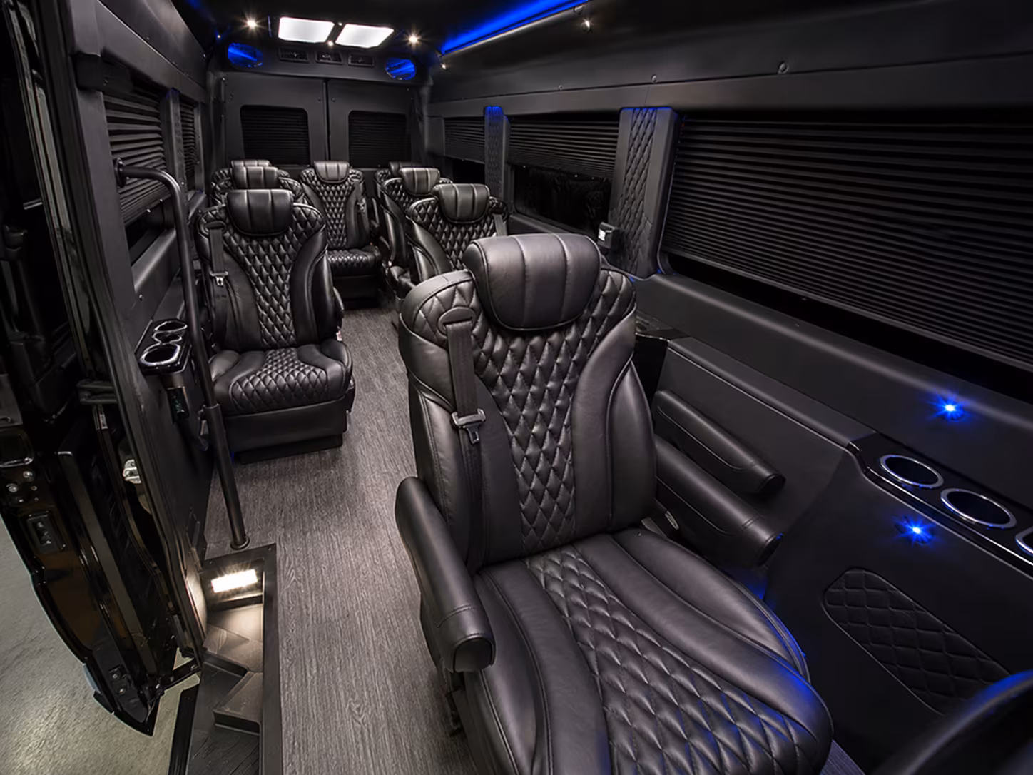 brentwood corporate event transportation onboard seating