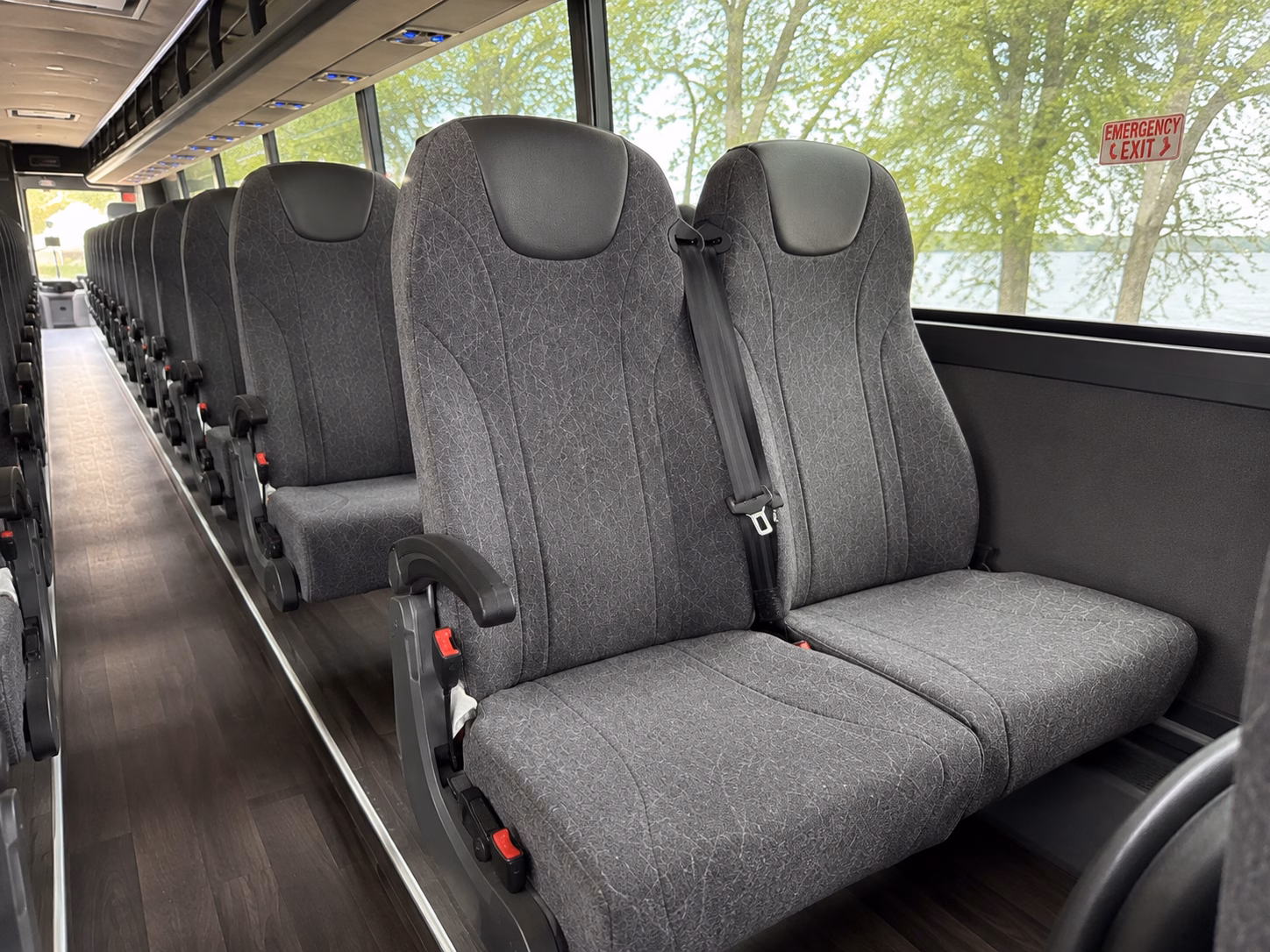 brentwood religious group transportation onboard seating