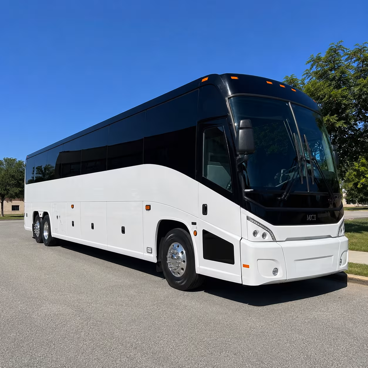 concord charter bus interior