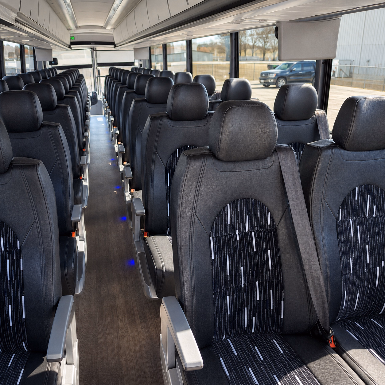 heading to toyota pavilion at concord a bus makes the sr 4 run easy