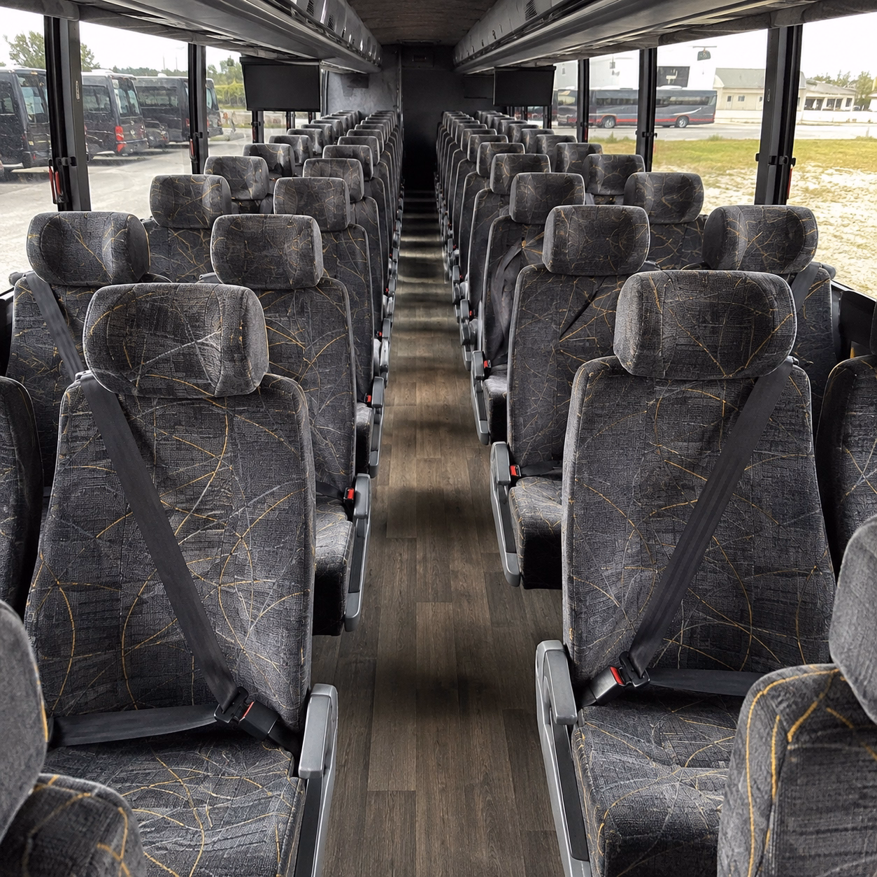 party buses for liberty high and heritage high prom groups in brentwood