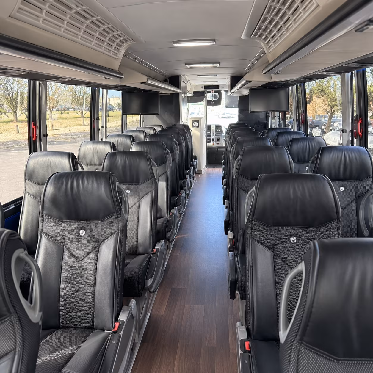 tracy ride in style with a tracy wedding charter bus