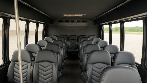 brentwood 15 passenger minibus interior