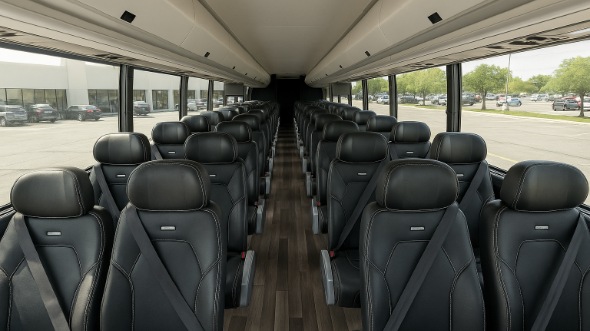 brentwood 18 passenger minibus interior