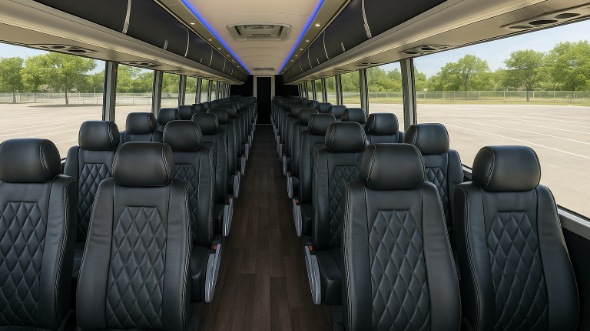 brentwood 56 passenger charter bus