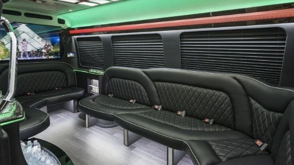 brentwood sprinter limo rental inside