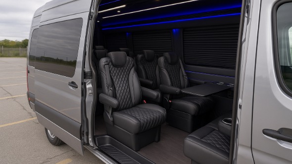 brentwood sprinter van with driver rental